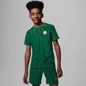 Jordan Fuel Up, Cool Down Big Kids' Printed Terry T-Shirt NWT!